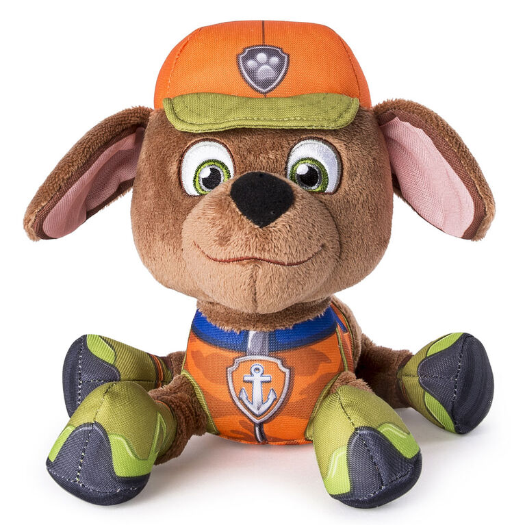 Paw Patrol, Jungle Rescue, 8" Plush, Zuma