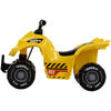 Tonka 6-volt Electric Ride-On Quad for Kids, by Huffy, yellow