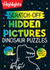 Scratch-Off Hidden Pictures Dinosaur Puzzles - English Edition