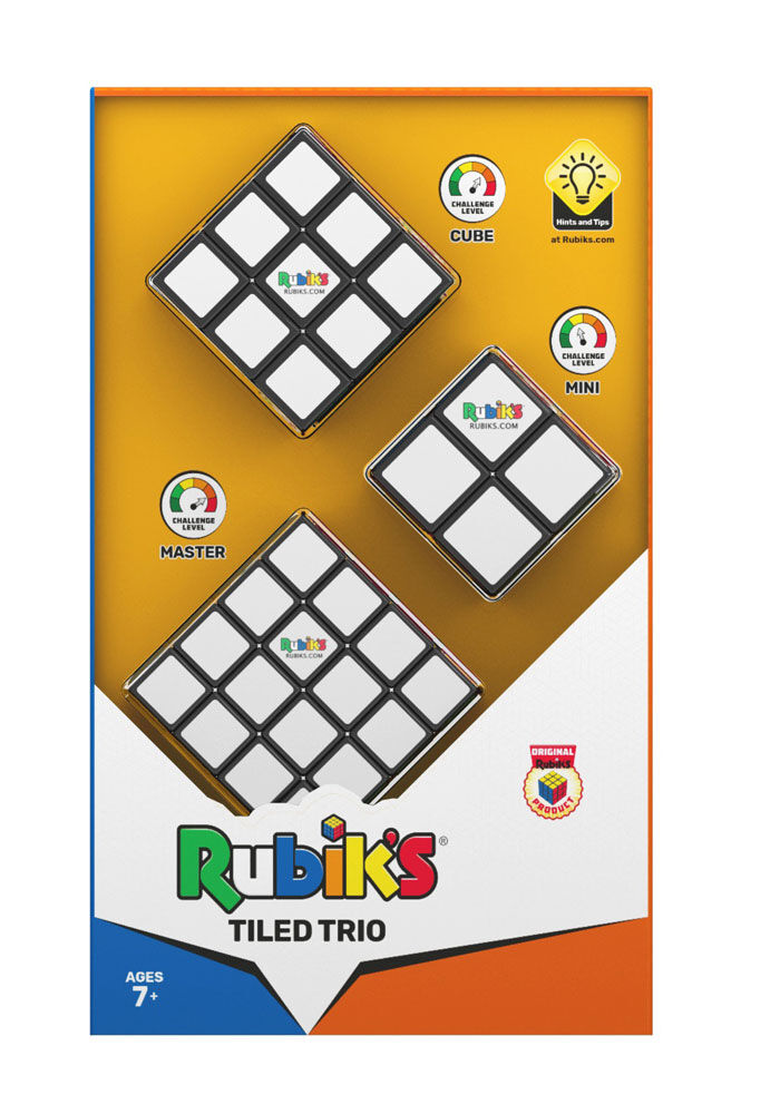 Magic Cube Rubik's Trio Magischer Würfel Rubik Tiled Trio Set Zauberwürfel Cube 