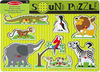 Melissa & Doug - Puzzle-Sound-Asst Farm, Zoo, Vehicles