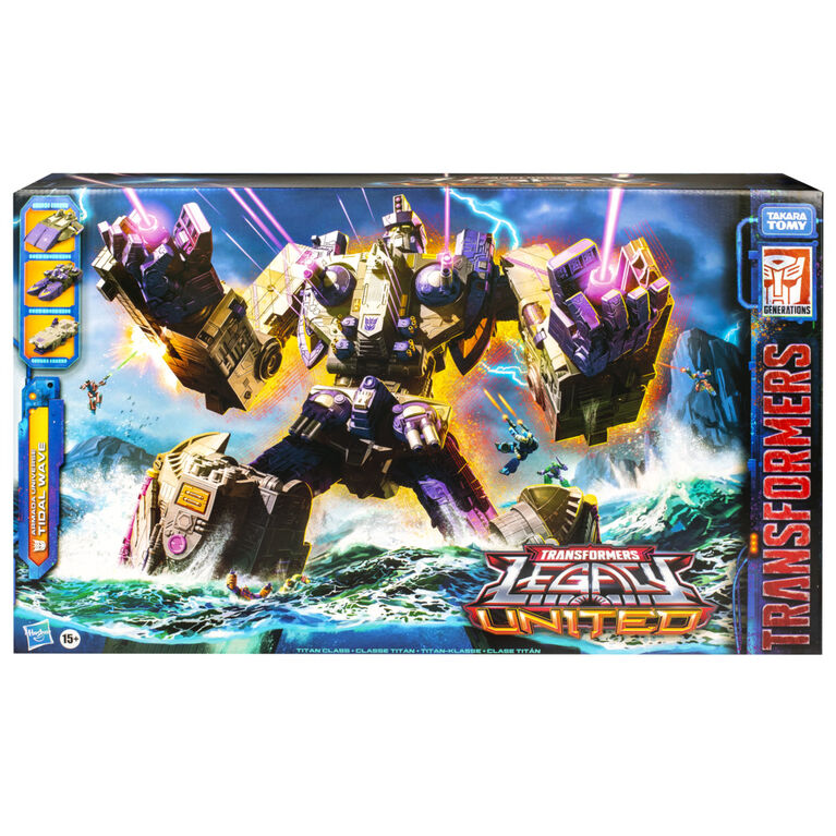 Transformers Legacy United Titan Class Armada Universe Tidal Wave Action Figure