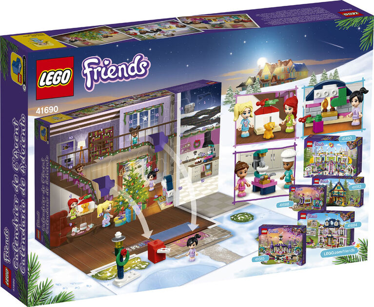 LEGO Friends Le calendrier de l'Avent LEGO Friends 41690 (370 pièces)