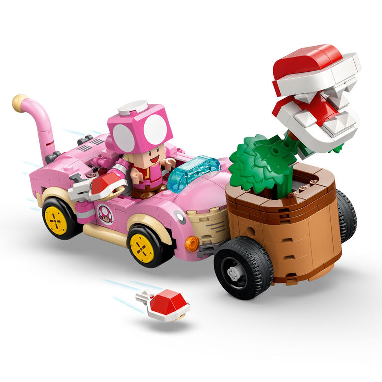 LEGO Super Mario : Mario Kart - Course-Poursuite avec Bonus Fleur Piranha, Jouet pour Gar&ccedil;ons, Filles et tous les Amateurs 72044