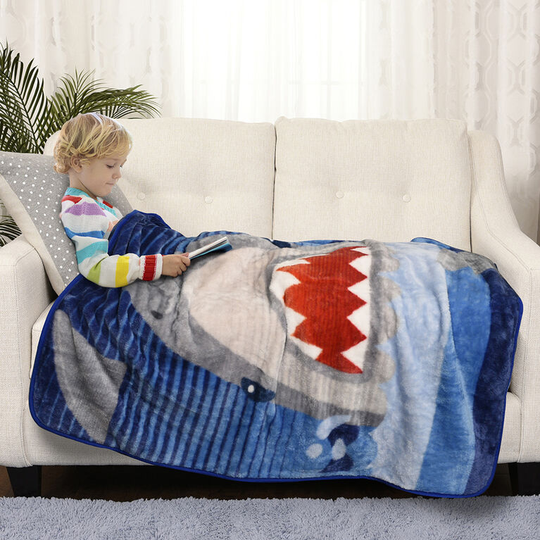 Shark Plush Throw Blanket 40" x 50"
