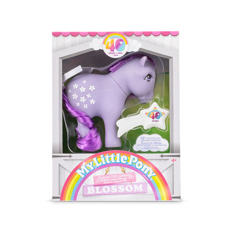 My Little Pony 40e anniversaire Poneys originaux - Blossom