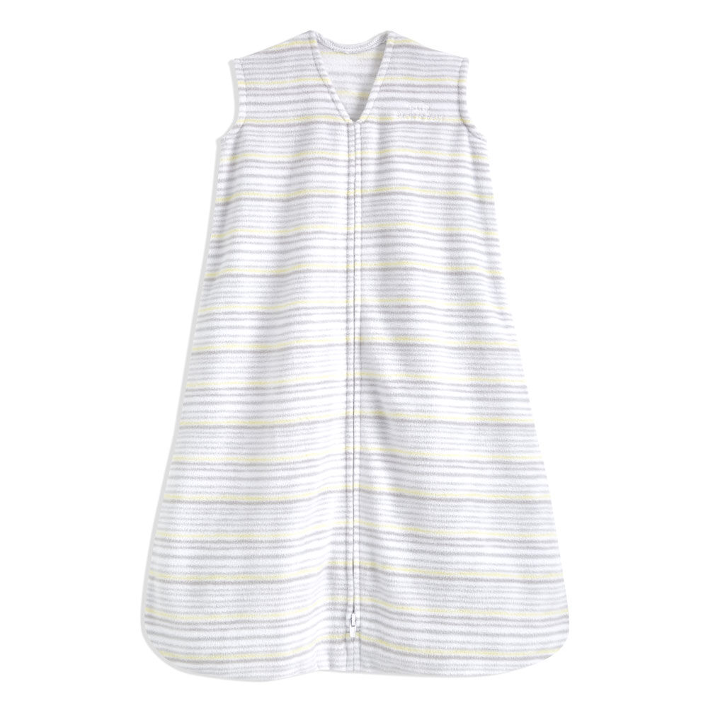 Halo Sleepsack - Micro-Fleece - Multi Stripe - Grey - Medium