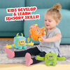 Cube en peluche sensoriel - Dewey