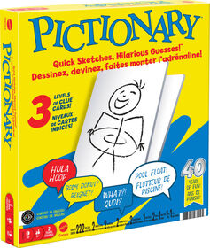 Pictionary Board Game - English Edition - styles may vary