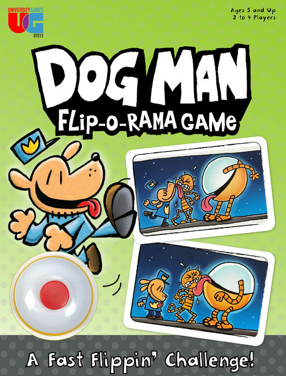Dogman Flip-O-Rama Game - English Edition