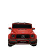 KidsVip 24V Kids and Toddlers Mercedes G Series 4WD Ride on car w/Remote Control - Matte Red - English Edition