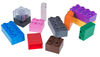 Strictly Briks - Big Briks - 84 Pieces - 12 Rainbow Colours