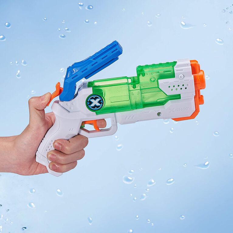 Pistolet à eau ZURU X-Shot Micro Fast-Fill, jouet d'eau d'été pour