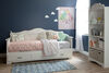 Tiara 4-Shelf Bookcase- Pure White