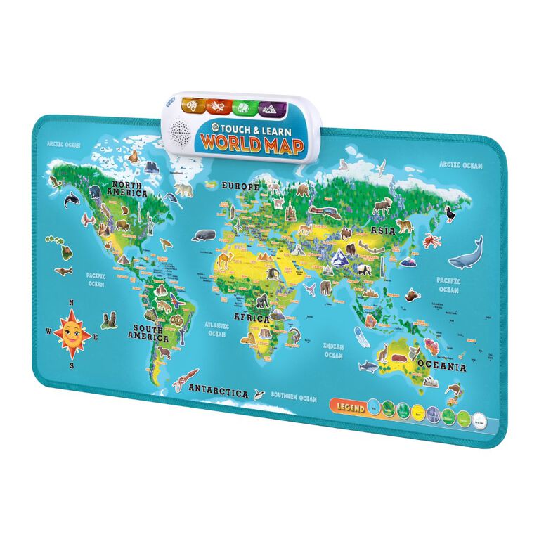 LeapFrog Carte du monde interactive - Édition anglaise