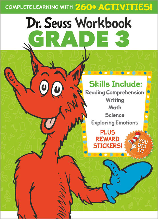 Dr. Seuss Workbook: Grade 3 - English Edition