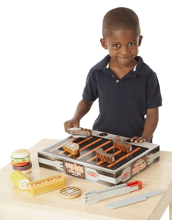 Melissa & Doug - Grill & Serve BBQ Set