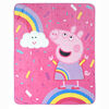 Jeté Polaire de Peppa Pig, 50 x 60 pouces