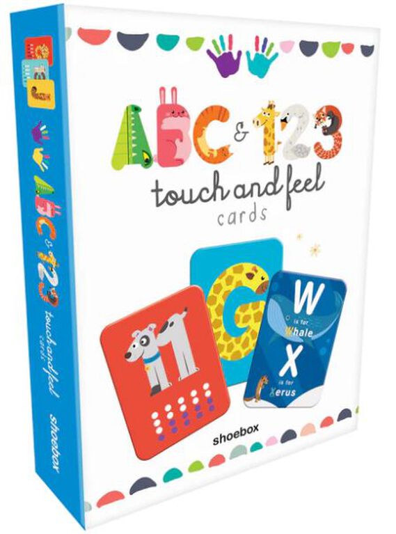 ABC & 123 Touch And Feel Cards - French Text