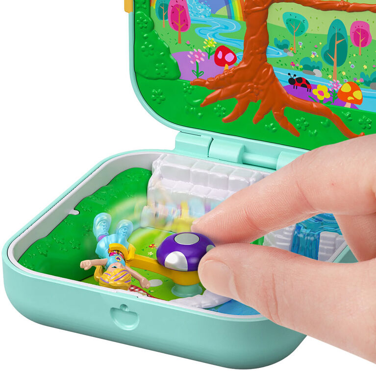 Polly Pocket Hidden Hideouts Flutterrific Forest