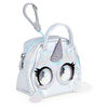 Purse Pets Micros, Narwow Narwhal Stylish Small Purse with Eye Roll Feature