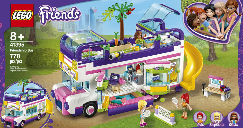 LEGO Friends Friendship Bus 41395 778 pieces