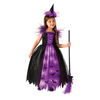 Costume de sorcière violet taille moyen (8-10)