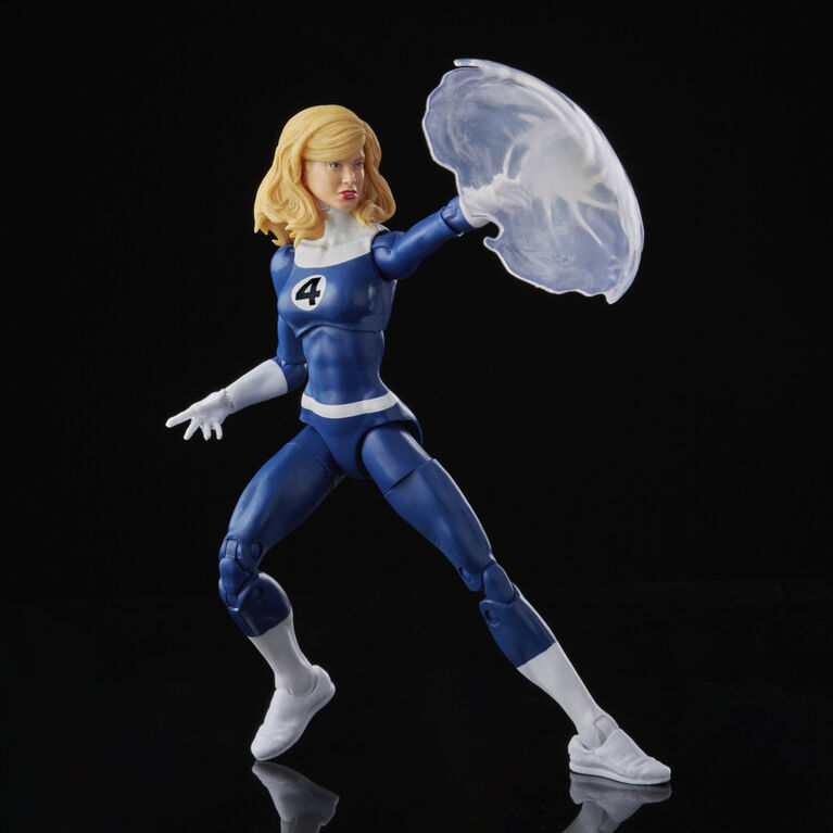 Marvel Legends Series Retro Fantastic Four Marvel's Invisible Woman 6-inch Action Figure