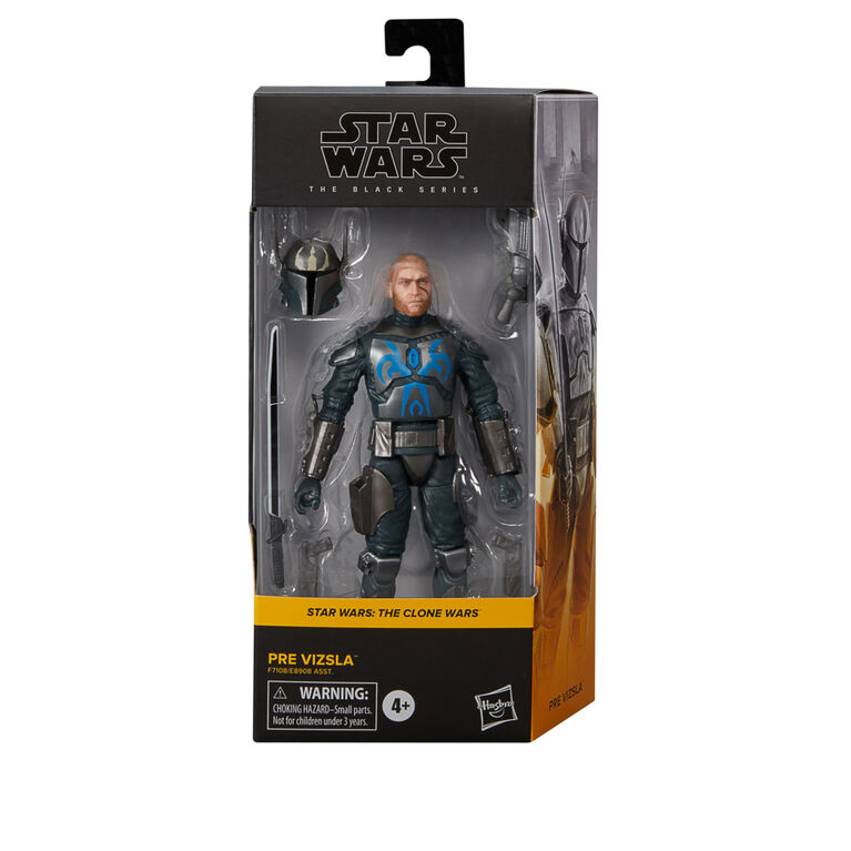 Star Wars The Black Series Pre Vizsla, Star Wars: The Clone Wars 6-Inch Action Figures