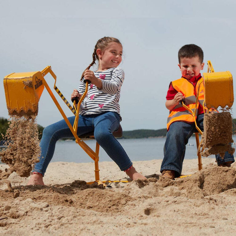 The Big Dig® Ride-On Sandbox Digger Toy Excavator