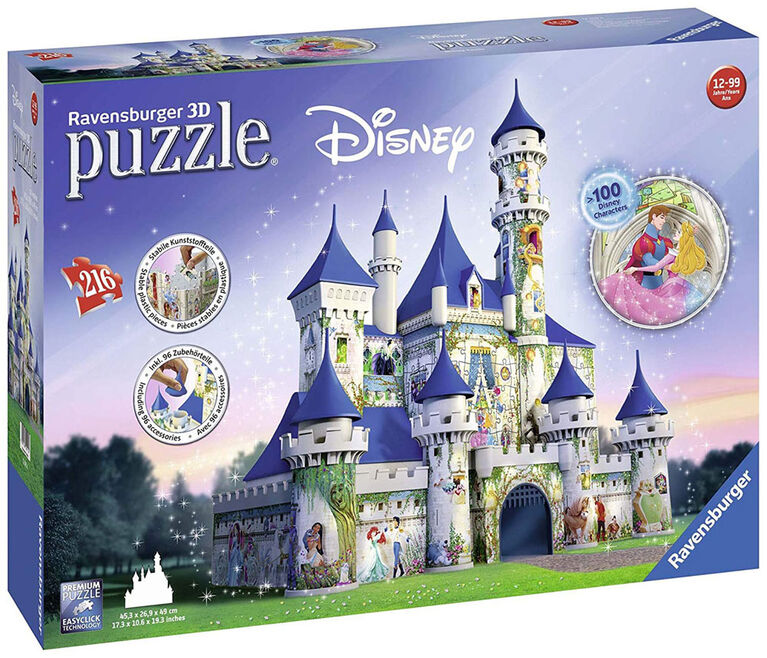 Ravensburger - Disney Château 3d puzzle (216 pièces)