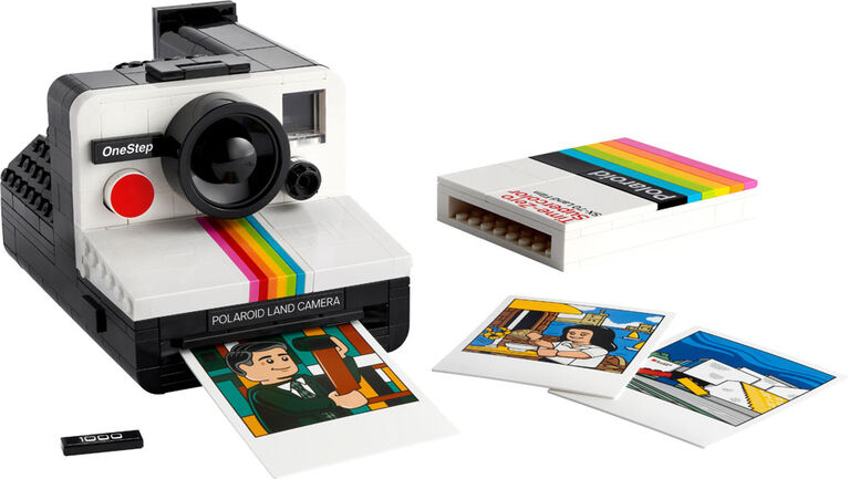 LEGO Ideas Appareil Photo Polaroid OneStep SX-70; kit de construction pour photographe 21345