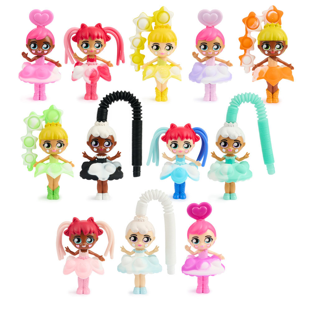 Fashion Fidgets Series 2 Rainbow Collectible Fidget Doll