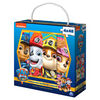 PAW Patrol: The Movie, 4 Puzzle Jigsaw Bundle 48-Piece Chase Skye Marshall Rubble with Portable Rope Gift Box