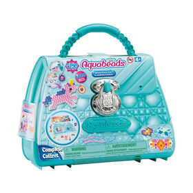Coffret de luxe Aquabeads- ensemble complet de perles d'artisanat pour enfants - plus de 1 400 perles