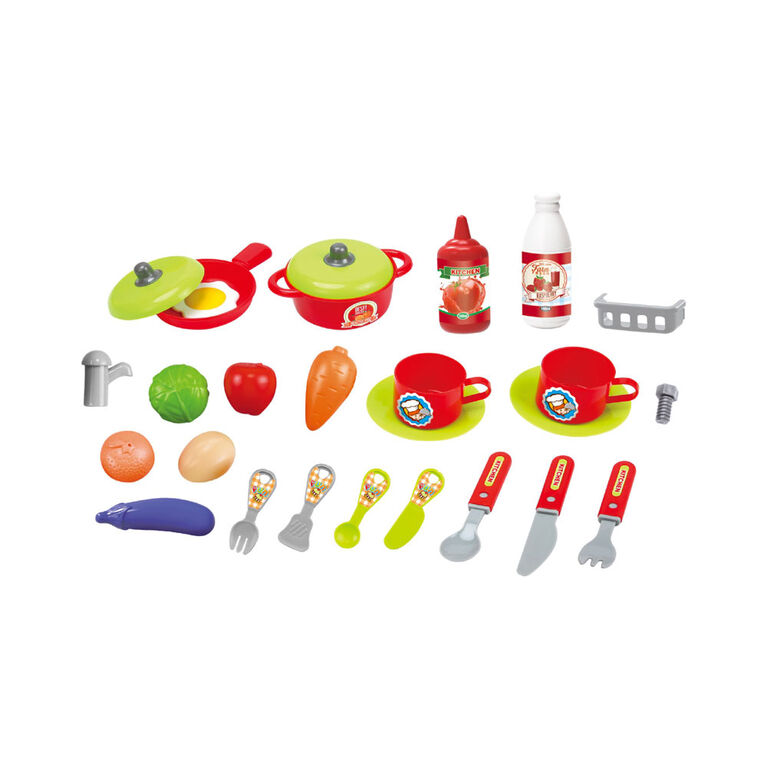 Toy Chef 3-In-1 Children's Full-Size Kitchen