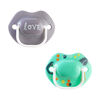 Tommee Tippee Moda Pacifiers, Includes Sterilizer Box (6-18m, 2 Count)