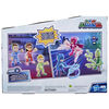 Pyjamasques, Héros de la nuit, pack de 6 figurines avec 11 accessoires