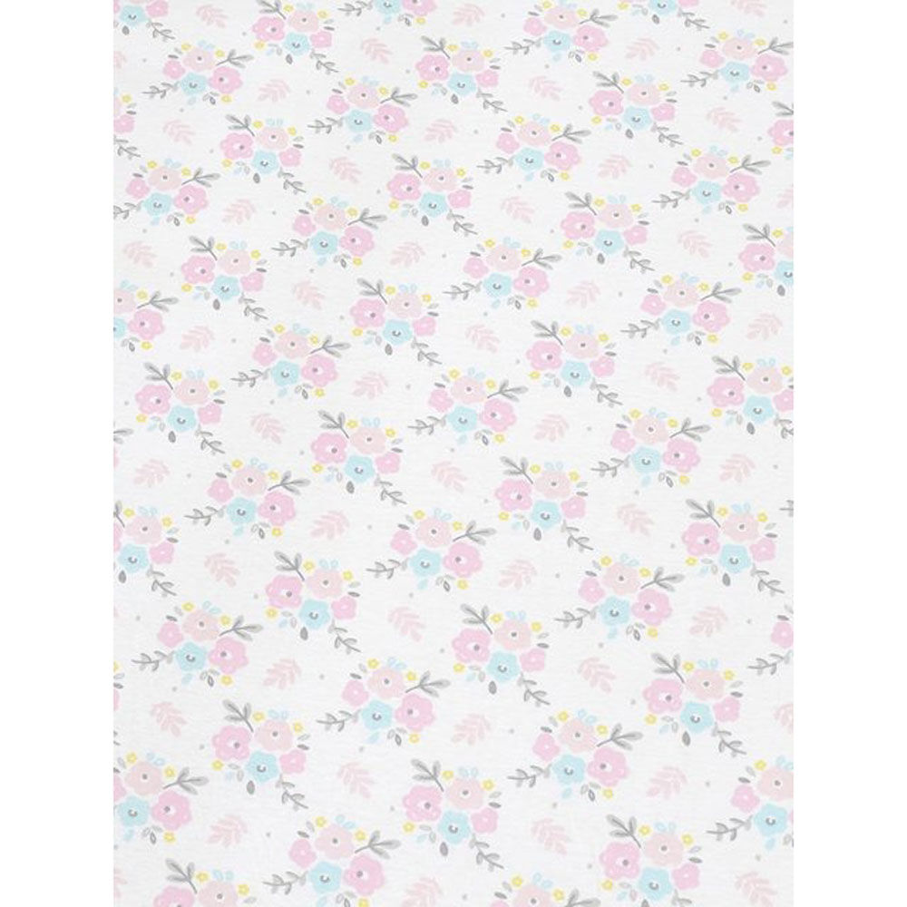 Fitted Crib Sheet - Flowers