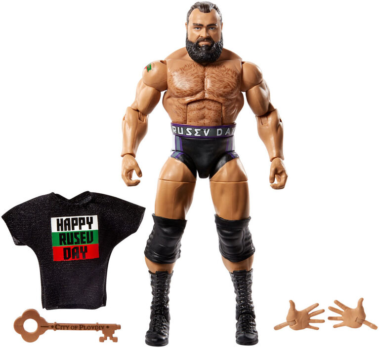 WWE - Figurine &Eacute;lite 17&nbsp;cm Rusev