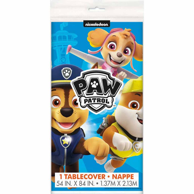 Paw Patrol Table Cover 54"x84"