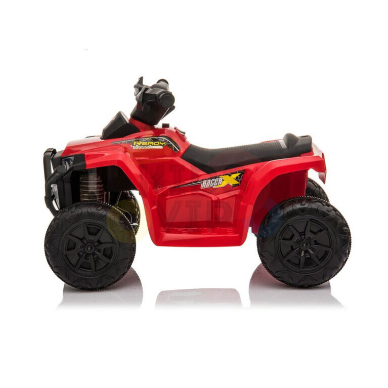 KidsVip 6V X Edition Ride-On ATV- Red - English Edition