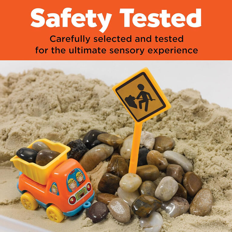 Creativity for Kids Sensory Bin Construction Zone