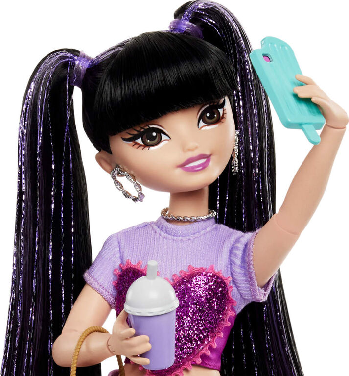 Barbie-Équipe de Rêve Renee-poupée avec 11accessoires nourriture