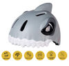 Animiles 3-D kids helmet Grey Shark one size fits ages 3-8 - English Edition