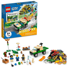 LEGO City Les missions de sauvetage des animaux sauvages 60353 Ensemble de construction (246 pièces)