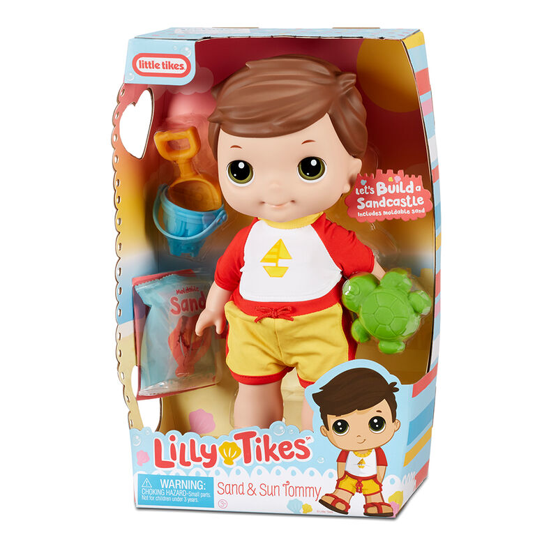 Sand & Sun Tommy 12-inch Lilly Tikes Preschool Doll by Little Tikes