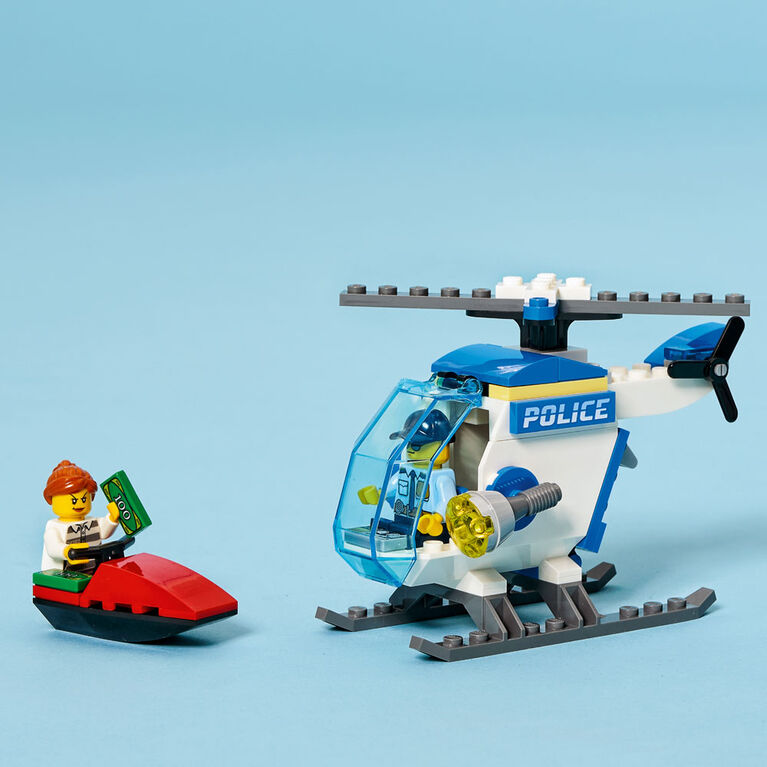 LEGO City Police L'hélicoptère de la police 60275 (51 pièces)