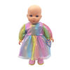 Rainbow Dress, and Shoes for 36cm Doll