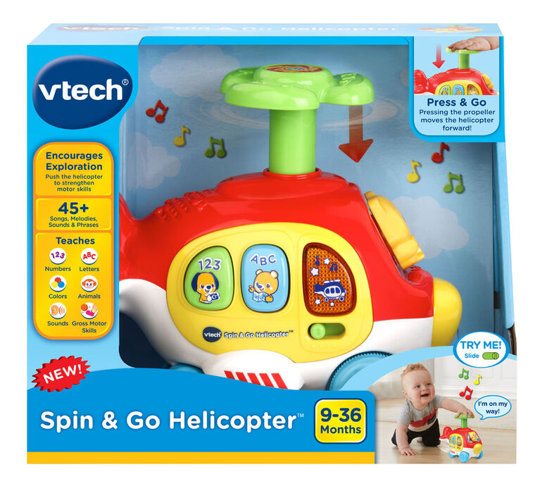 VTech Spin & Go Helicopter - English Edition